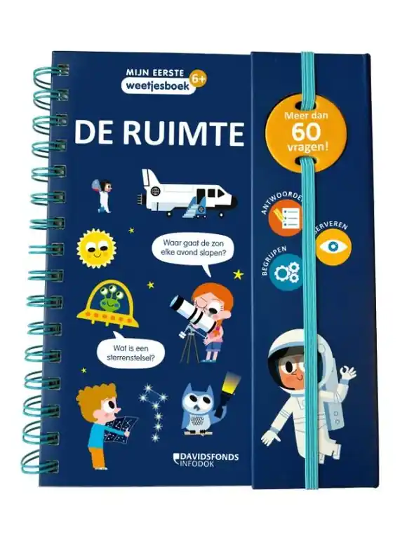 Kinderreisgids De Ruimte Mijn eerste weetjesboek | Salto (9789002282904) Seizoensaanbieding