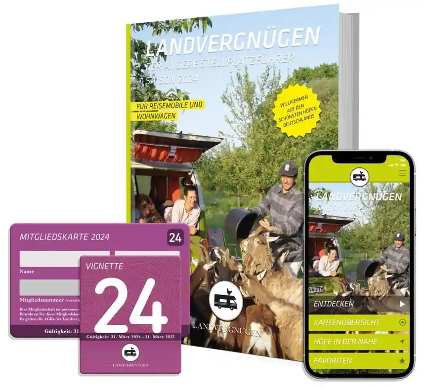 Koop Online Campergids Landvergnügen Deutschland 2024 | landvergnügen (9783982083483)