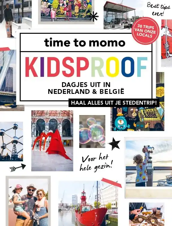Gereduceerde Prijs Reisgids Kidsproof - dagje uit in Nederland en Belgie | Mo'Media | Momedia (9789493195110)