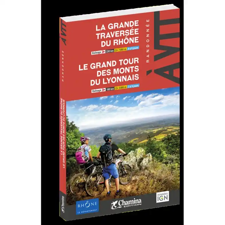 Express Levering Wandelgids Rhône Grande Traversée-Grand tour des Monts du Lyonnais | Chamina (9782844665195)