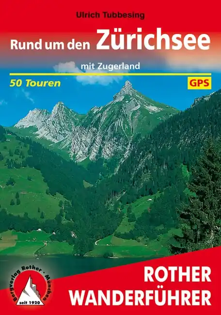 Wandelgids Rund um den Zürichsee - Meer van Zürich | Rother Bergverlag (9783763340576) Gratis Retour