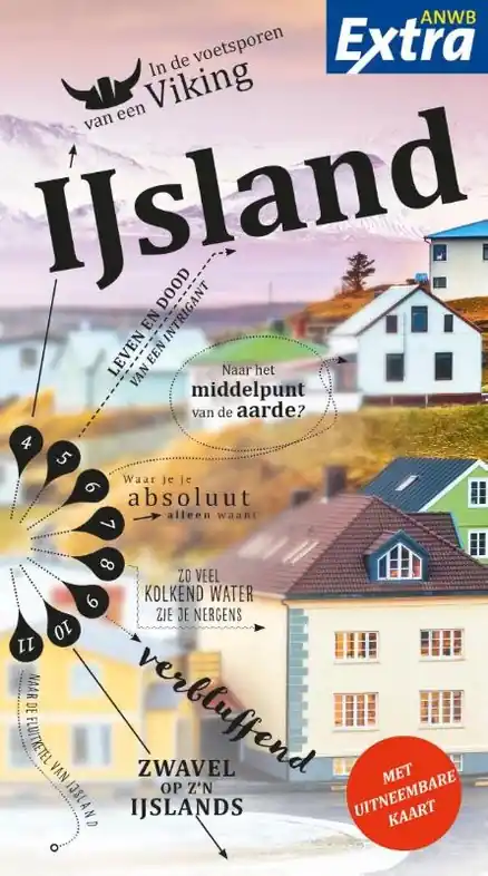 Reisgids ANWB extra IJsland | ANWB Media (9789018049843) Favoriet