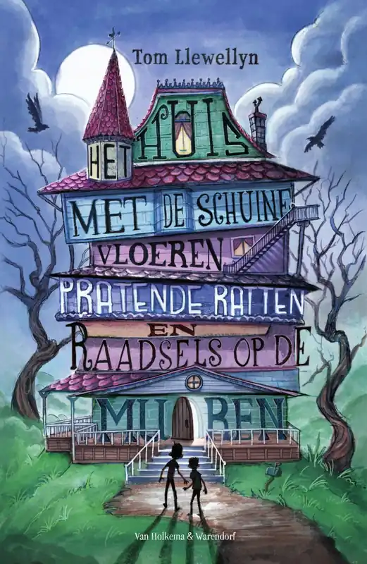 Het huis met de schuine vloeren, pratende ratten en raadsels op de muren Op = Op