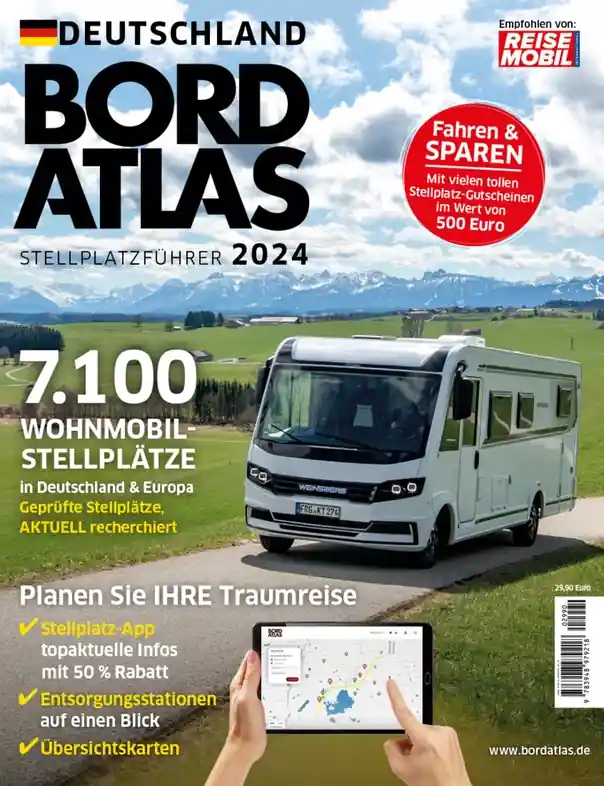 Campergids - Opruiming Bordatlas Stellplatzführer 2024 | DoldeMedien Verlag GmbH (9783948979423) Exclusieve Aanbieding