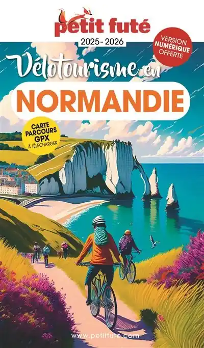 Fietsgids Vélotourisme en Normandie 2025-2026 | Petit Futé (9782305119335) Weekendaanbieding