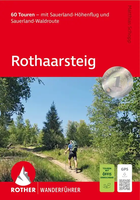 Wandelgids Rothaarsteig | Rother Bergverlag (9783763348770) Betaalbaar
