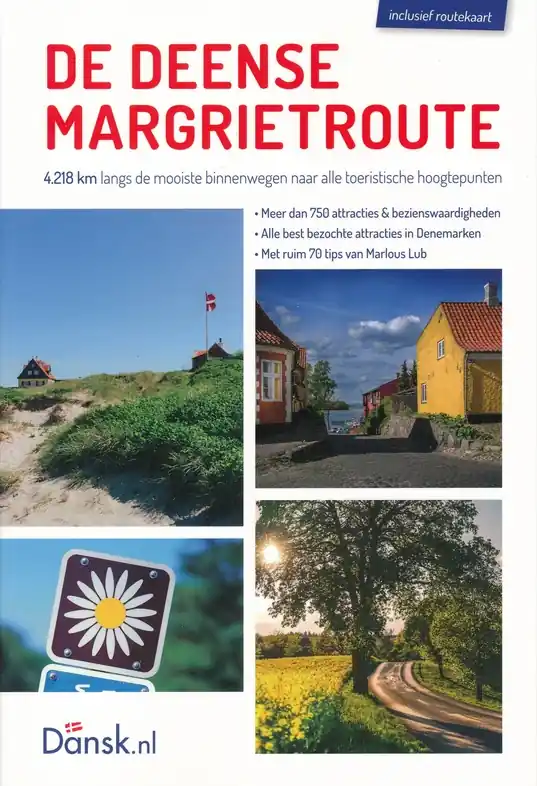 Reisgids de Deense Margriet route - Denemarken | Dansk.nl (0423257361869) Exclusieve Aanbieding