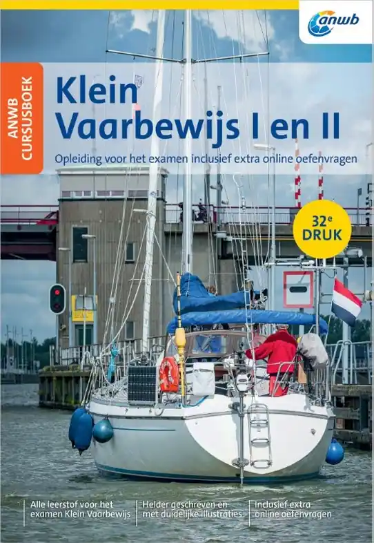 Koop Vandaag Watersport handboek ANWB Cursusboek Klein Vaarbewijs I en II | Hollandia (9789064108273)