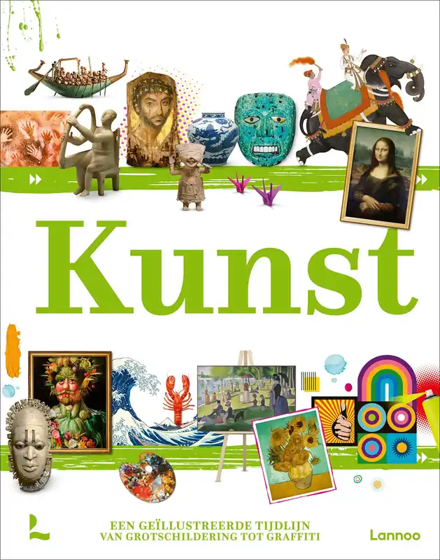 Kunst – Een geïllustreerde tijdlijn – Van grotschildering tot graffiti Snelle Levering