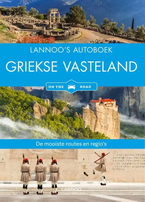 Populair Reisgids Lannoo's Autoboek Griekse vasteland on the road | Lannoo (9789401466394)