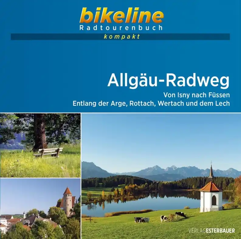 Fietsgids Bikeline Radtourenbuch kompakt Allgäu - Radweg Von Isny nach Füssen | Esterbauer (9783711101013) Merkproduct