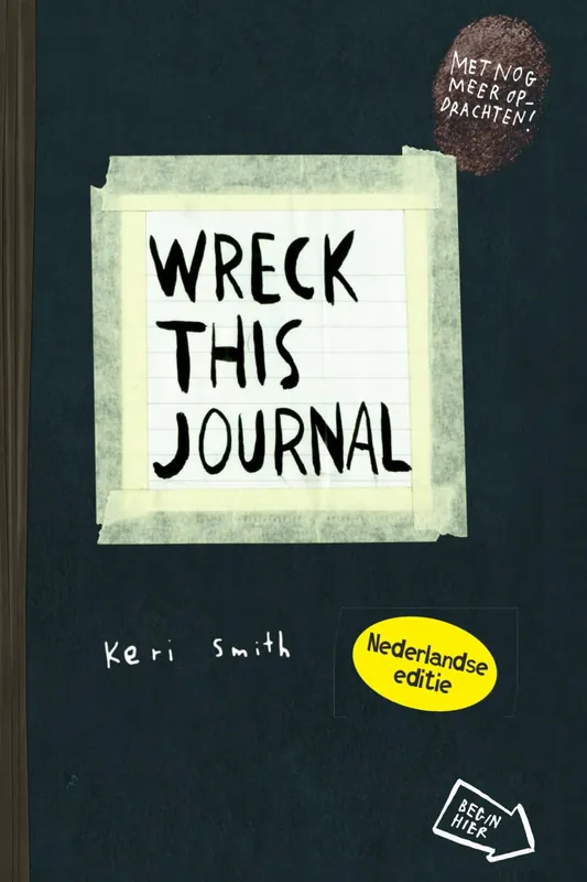 Tijdelijk Beschikbaar Wreck this journal