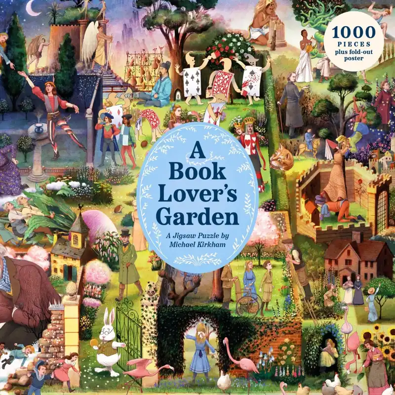 A Book Lover's Garden (puzzel 1000 stukken) Betrouwbaar