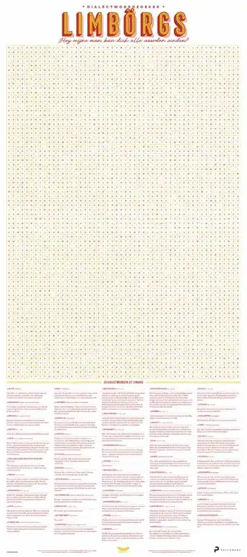 Dialectposter: LIMBURGS Superprijs