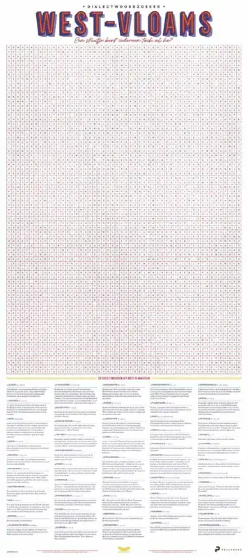 Bestel Nu Dialectposter WEST-VLAAMS