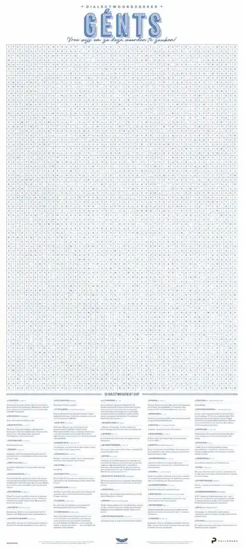 Dialectposter GENTS Flitsaanbieding