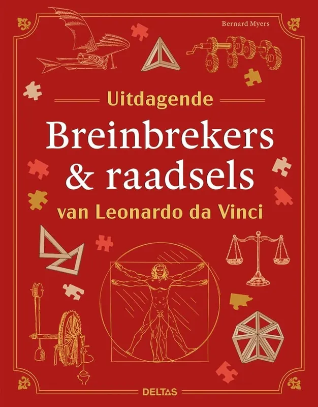 Uitdagende breinbrekers & raadsels van Leonardo da Vinci Direct Beschikbaar