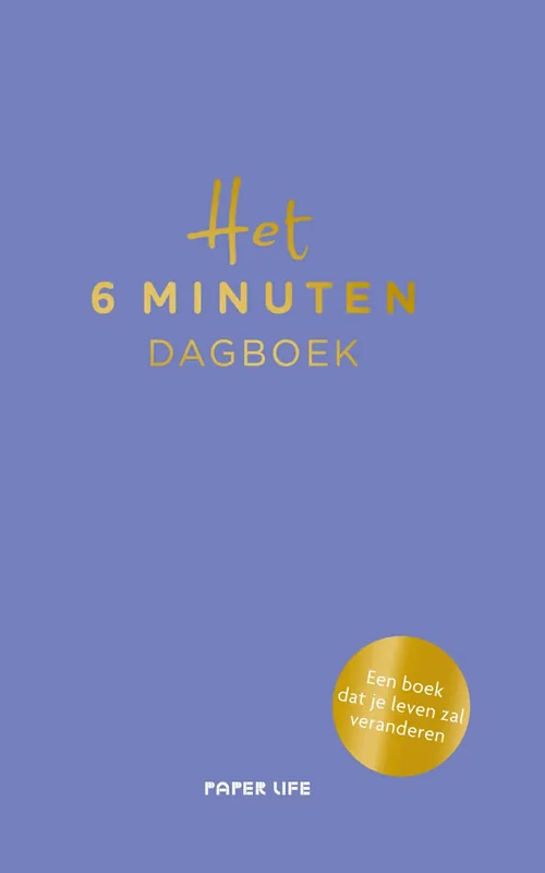Het 6 minuten dagboek – paarse editie Beste Prijs
