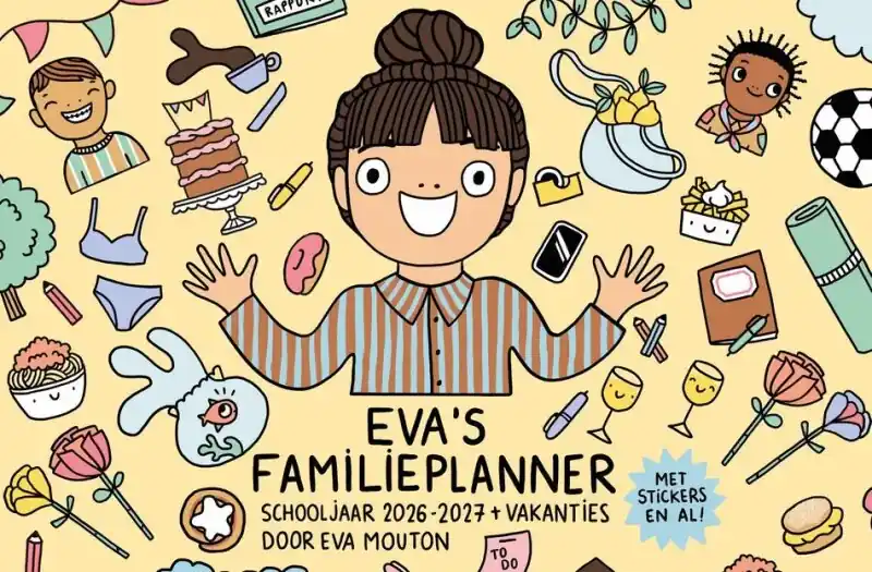 Eva's familieplanner 2026-2027 Dagaanbieding