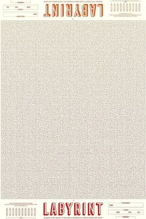XL Spelposter – Labyrint Premium