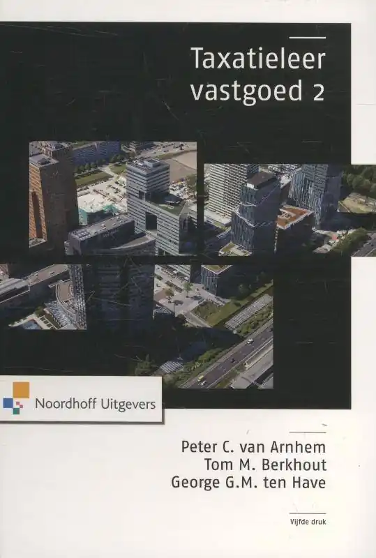 Taxatieleer vastgoed 2 / Druk 5 Snelle Levering