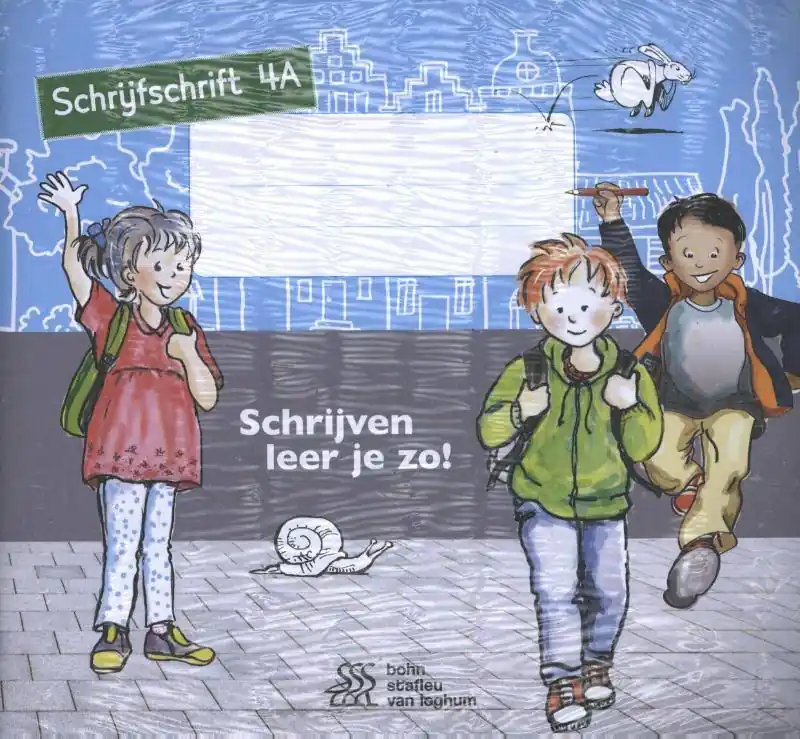 Schrijven leer je zo! Schrijfschrift 4A - set a 5 ex. / Druk 3 Shop Nu