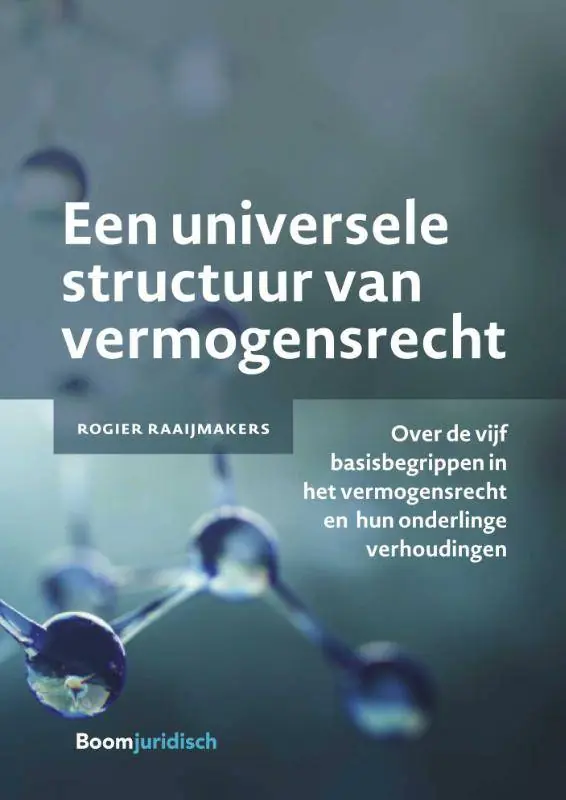 Een universele structuur van vermogensrecht / Druk 1 Merkproduct