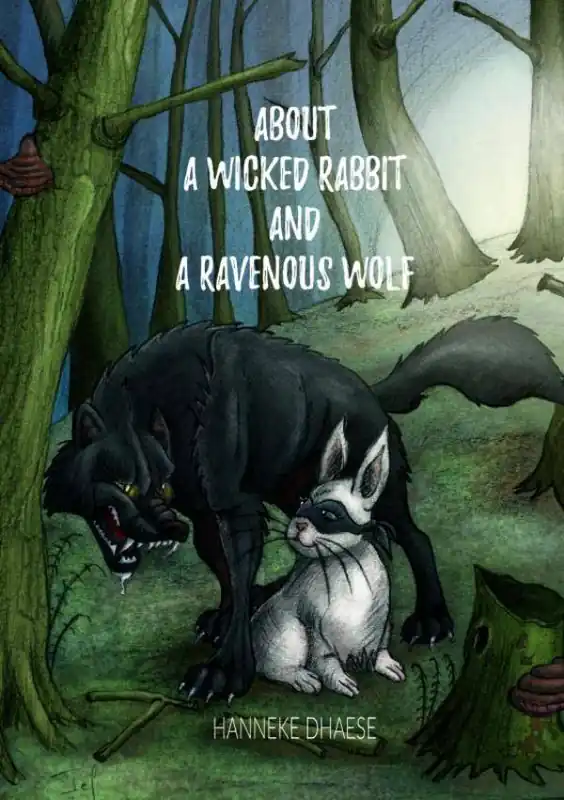 About a wicked rabbit and a ravenous wolf / 1st Edition Beperkt Aanbod