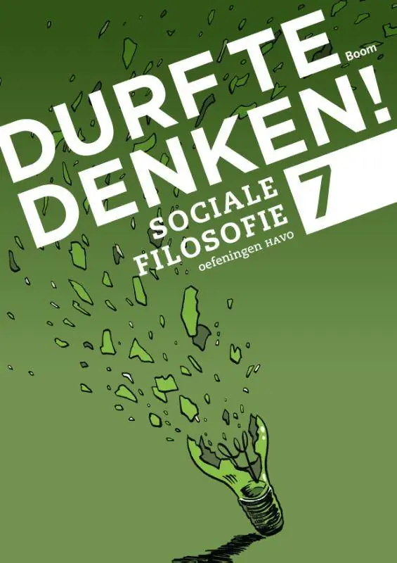 Seizoensaanbieding Durf te denken! sociale filosofie havo 7 Werkboek / Druk 1