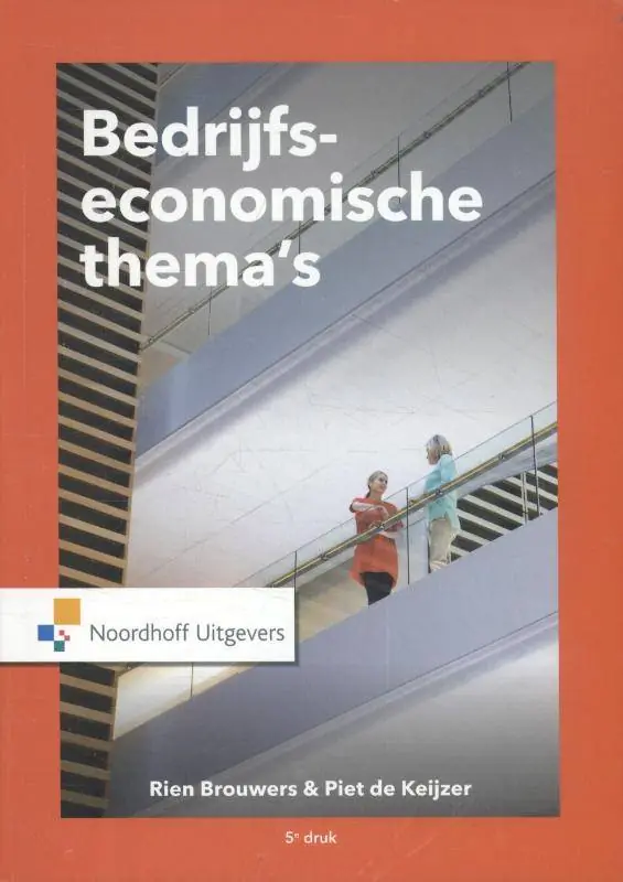 Bedrijfseconomische thema's / Druk 5 Superprijs