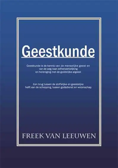 Geestkunde / Druk 2 Gecertificeerd