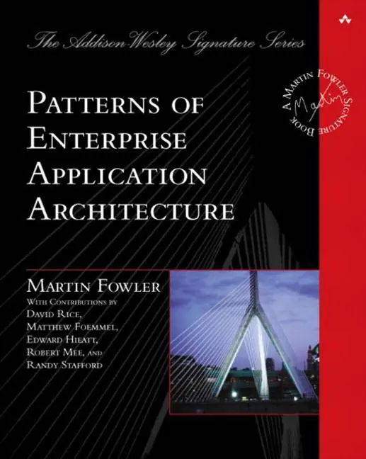 Patterns of Enterprise Application Architecture Merkproduct