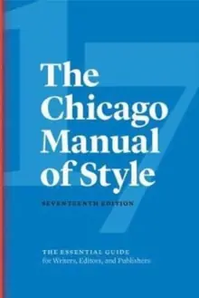 The Chicago Manual of Style / 17th Edition Shop Nu
