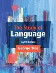 The Study of Language / 8th Edition Betrouwbaar