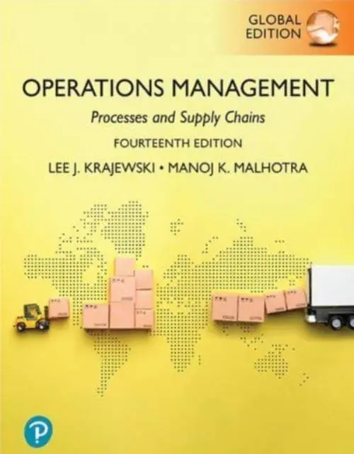 Weekendaanbieding Operations Management: Processes and Supply Chains / 14th Global Edition