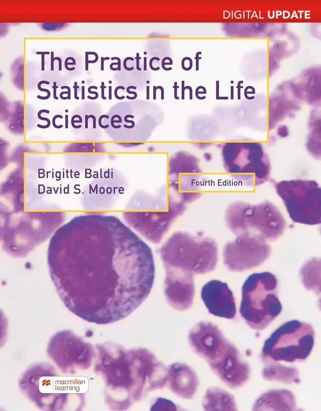 Practice of Statistics in the Life Sciences / 4th international Edition Finale Uitverkoop