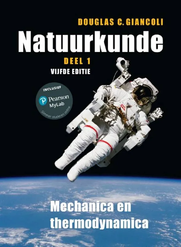 Natuurkunde - Deel 1 Giancoli mixed pack 2023 met Mastering Gratis Retour