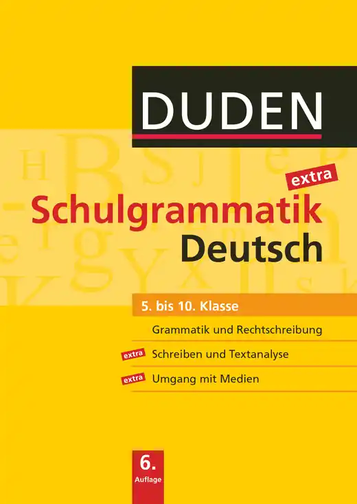 Duden Schulgrammatik extra 5.-10. Schuljahr - Deutsch Gratis Verzending