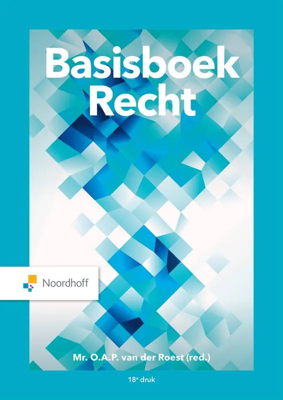 Finale Uitverkoop Basisboek Recht / Druk 18