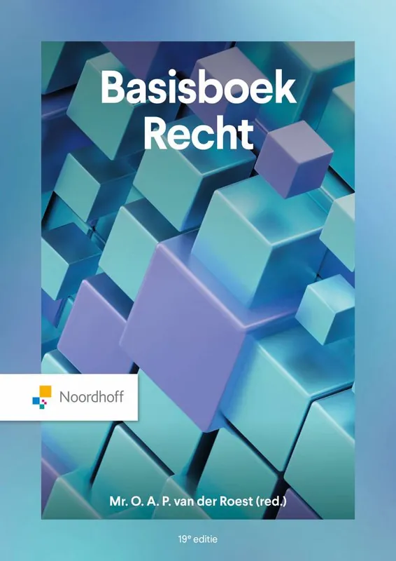 Basisboek Recht / Druk 19 Snelle Levering