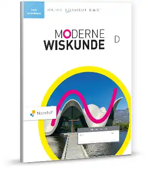 Hoge Kwaliteit Moderne Wiskunde ed 12.1 vwo D 1 FLEX boek / Druk 12