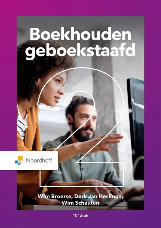 Hoge Kwaliteit Boekhouden Geboekstaafd 2 / Druk 10