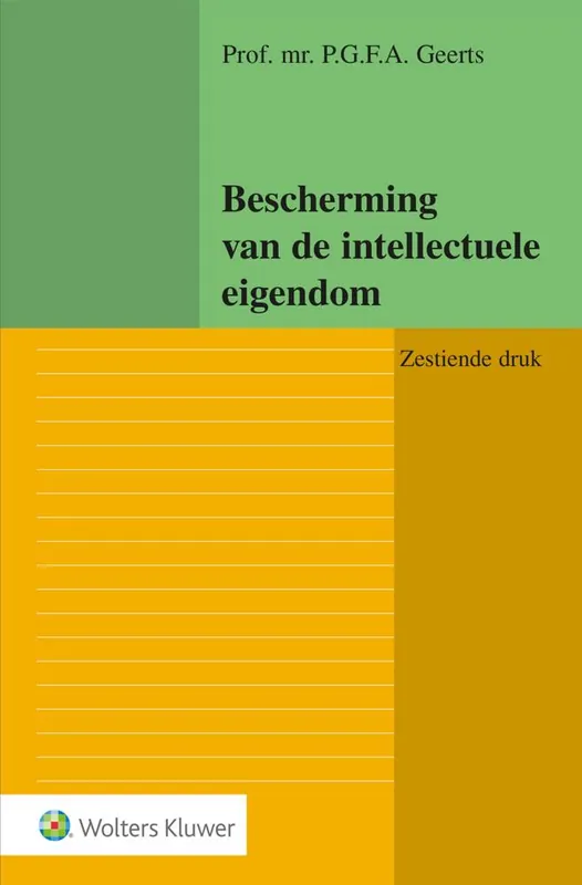 Bescherming van de intellectuele eigendom / Druk 16 Korting