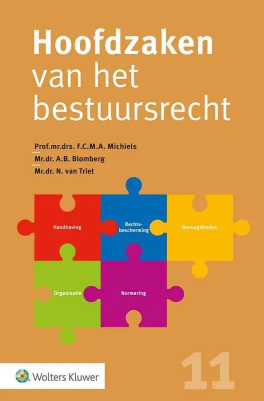 Hoofdzaken van het bestuursrecht / Druk 11 Bestel Nu