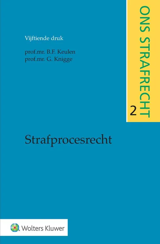 Favoriet Strafprocesrecht / Druk 15