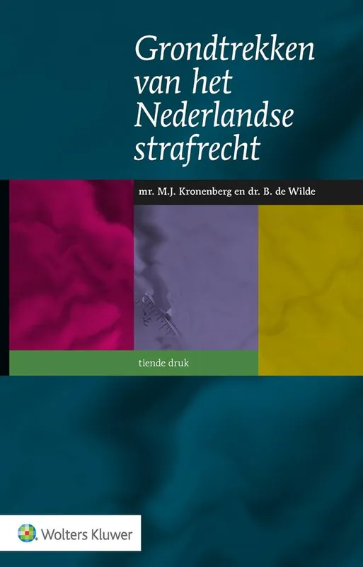 Op = Op Grondtrekken van het Nederlandse strafrecht / Druk 10