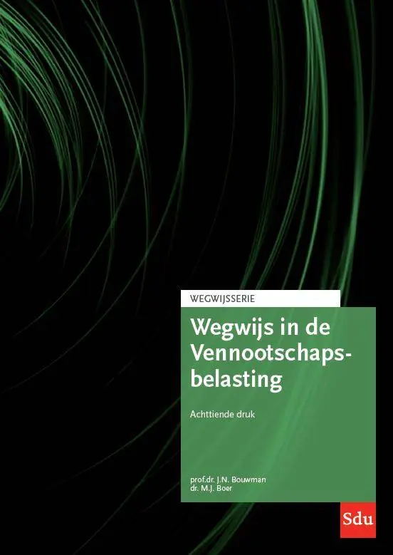 Voordeelprijs Wegwijs in de Vennootschapsbelasting. / Druk 18
