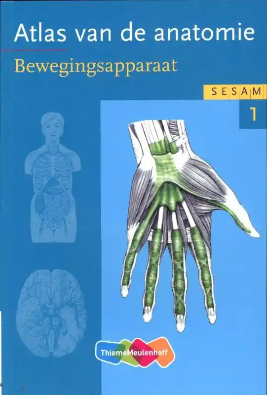 Atlas van de anatomie - Deel 1: Bewegingsapparaat / Druk 22 Goedkoop