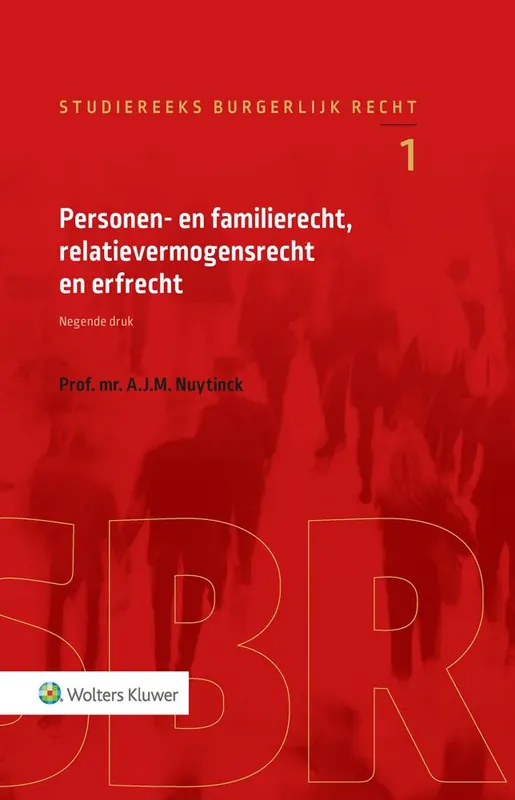 Lage Prijs Personen- en familierecht, relatievermogensrecht en erfrecht / Druk 9