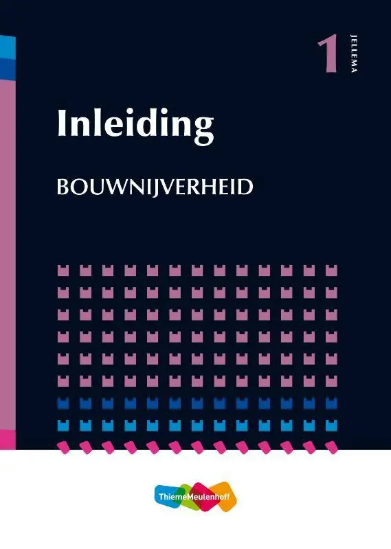 Jellema Inleiding bouwnijverheid deel 1 / Druk 3 Lage Prijs